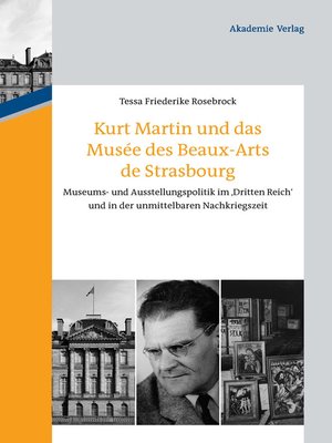 cover image of Kurt Martin und das Musée des Beaux-Arts de Strasbourg